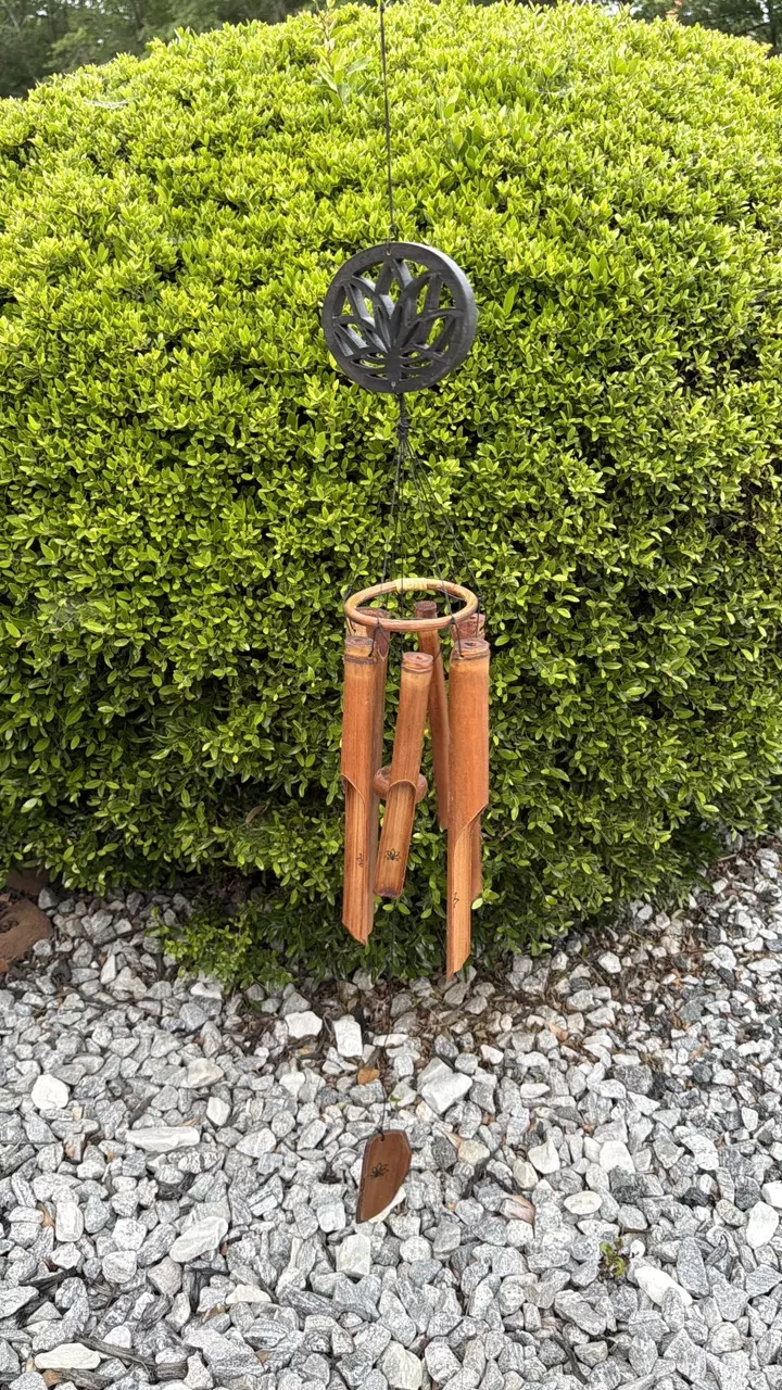 Midnight Lotus Bamboo Chime thumbnail