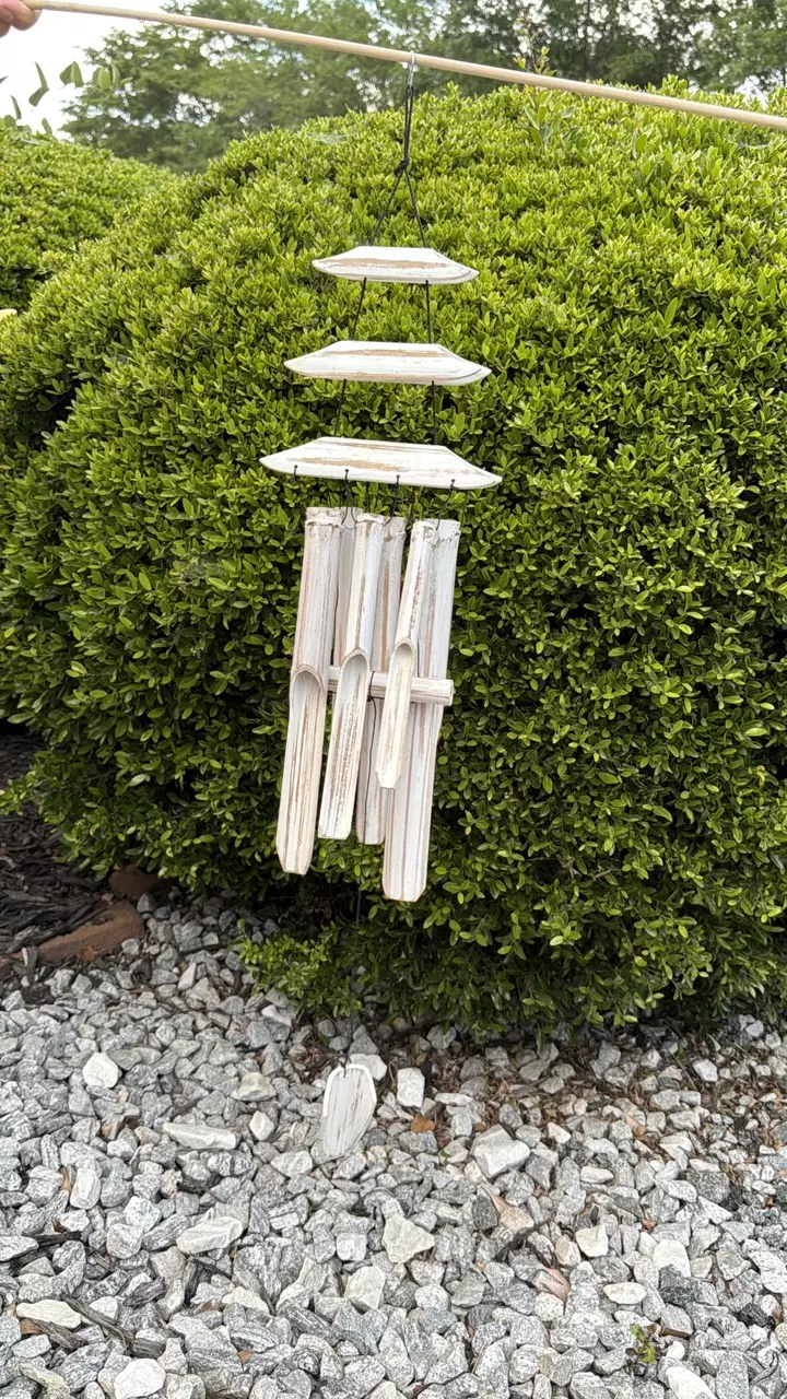 Distressed Zen Pagoda Windchime thumbnail