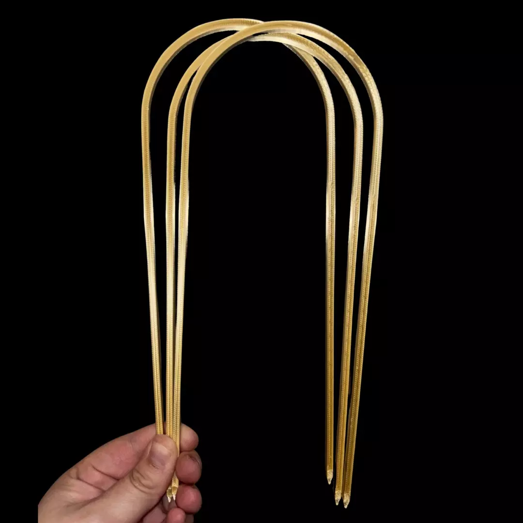 (3-pack) 9 inch arch trellis in gold⚜️ thumbnail