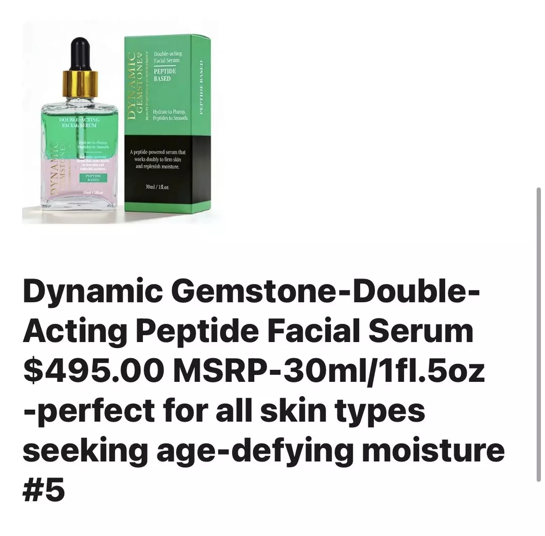 Dynamic Gemstone Peptide Facial Serum Anti-Aging thumbnail