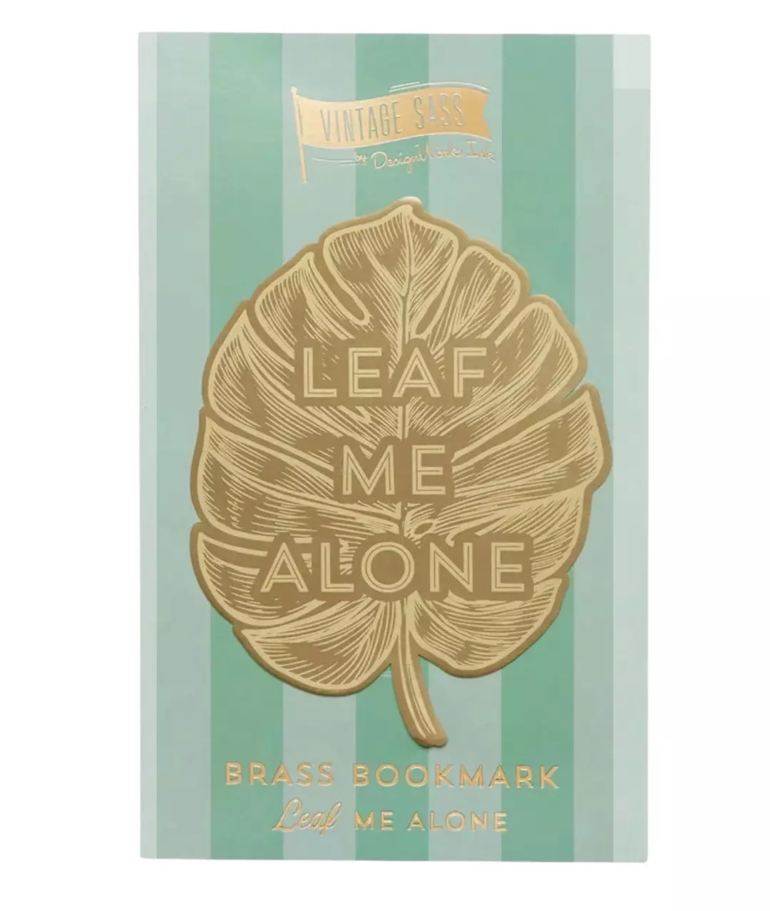 DesignWorks Ink Vintage Sass Brass
Bookmark - Leaf Me Alone thumbnail