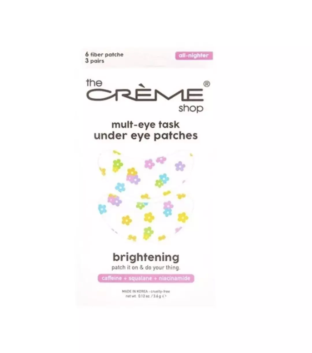 Creme Shop Brightening Eye Patches 3 Pairs thumbnail