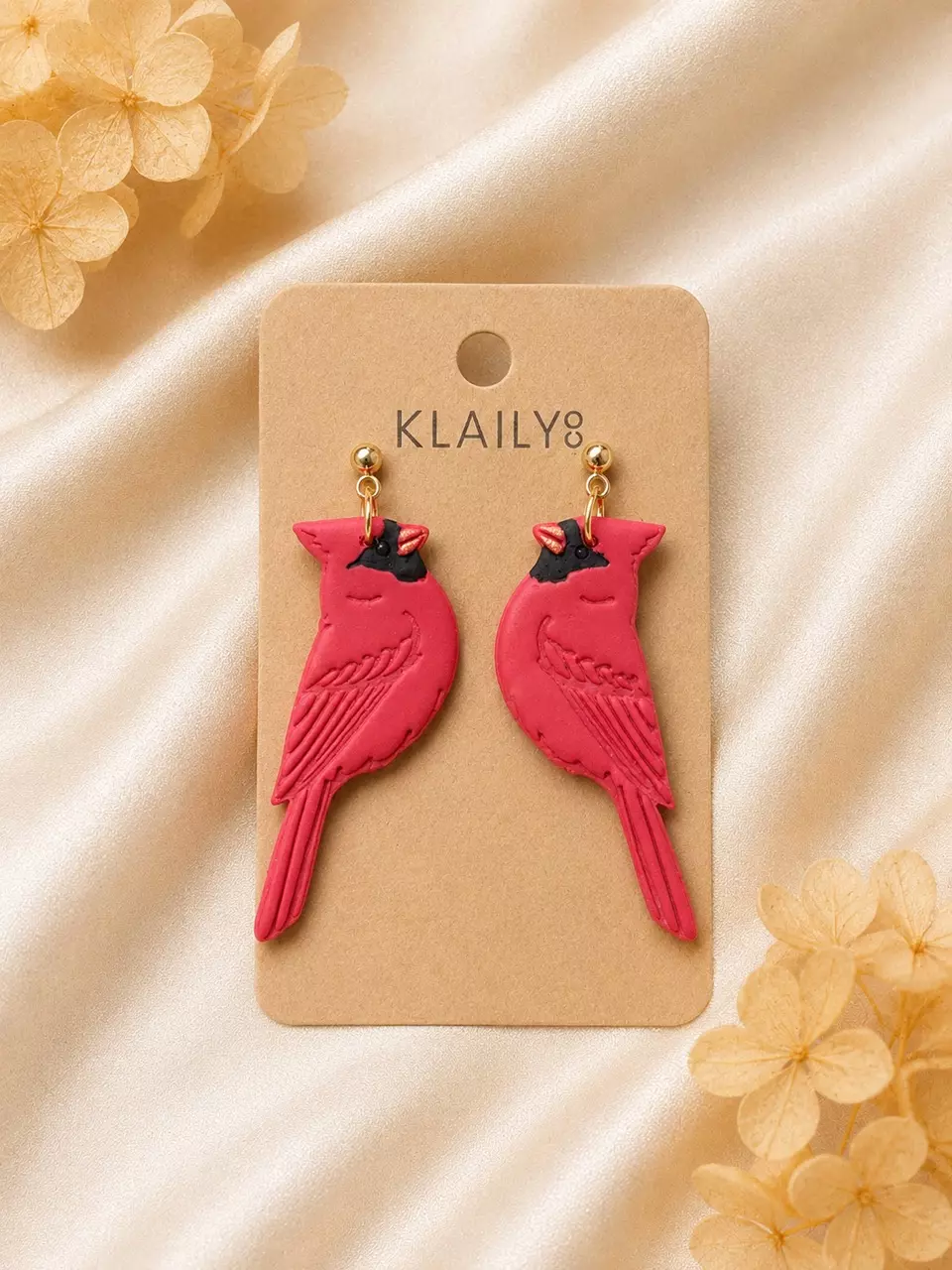 Cardinal Earrings thumbnail
