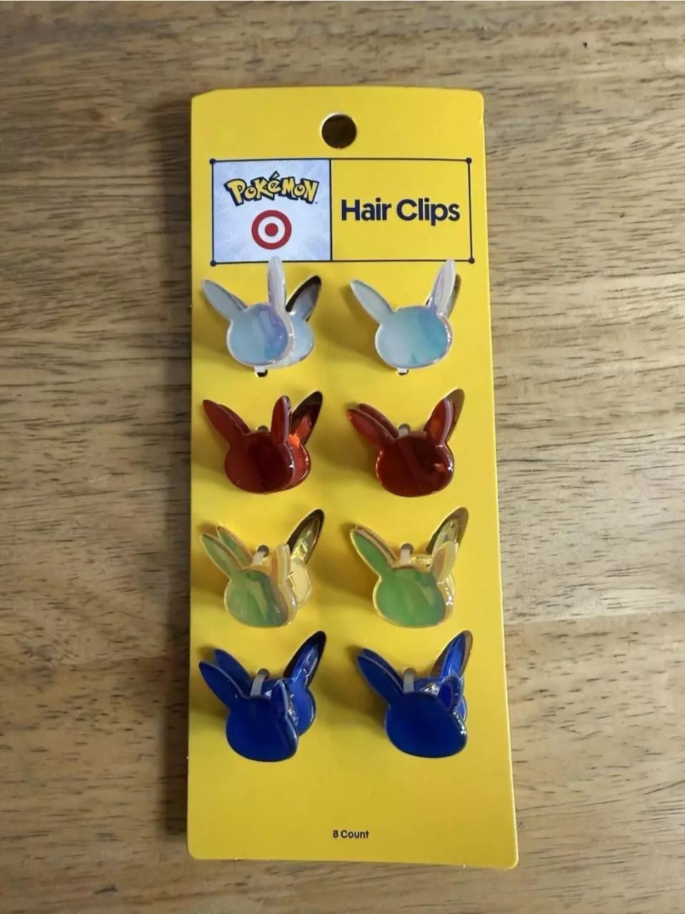 Pokémon Pikachu Hair Clips 8 Pack Target Exclusive 2026 Limited Edition NEW thumbnail