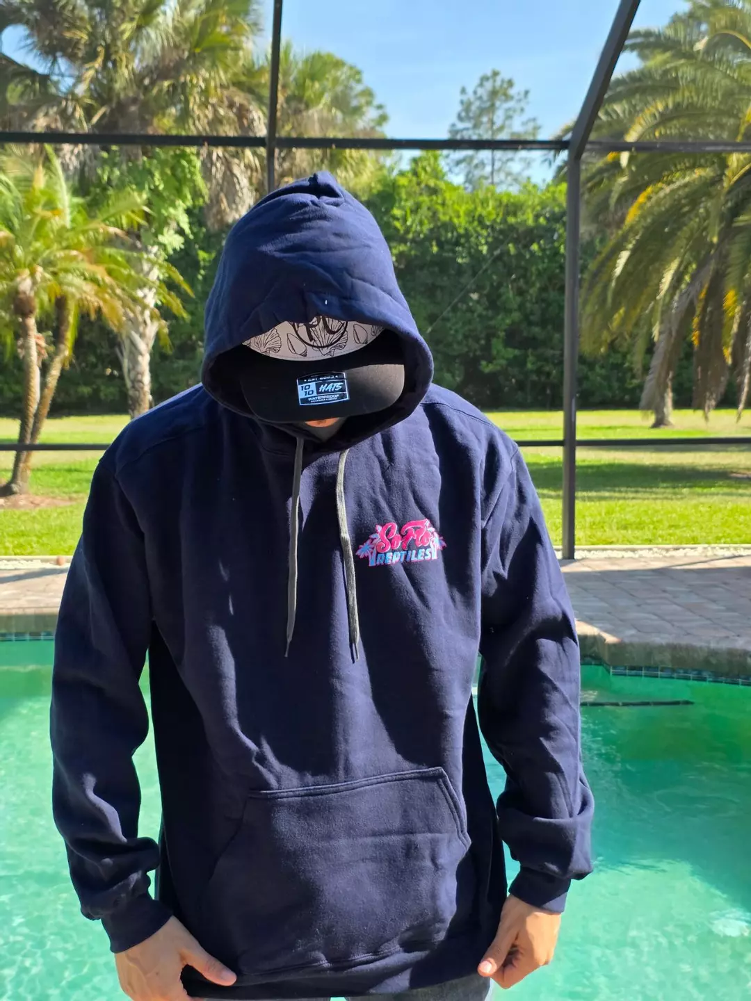 Navy Hoodie XLARGE thumbnail