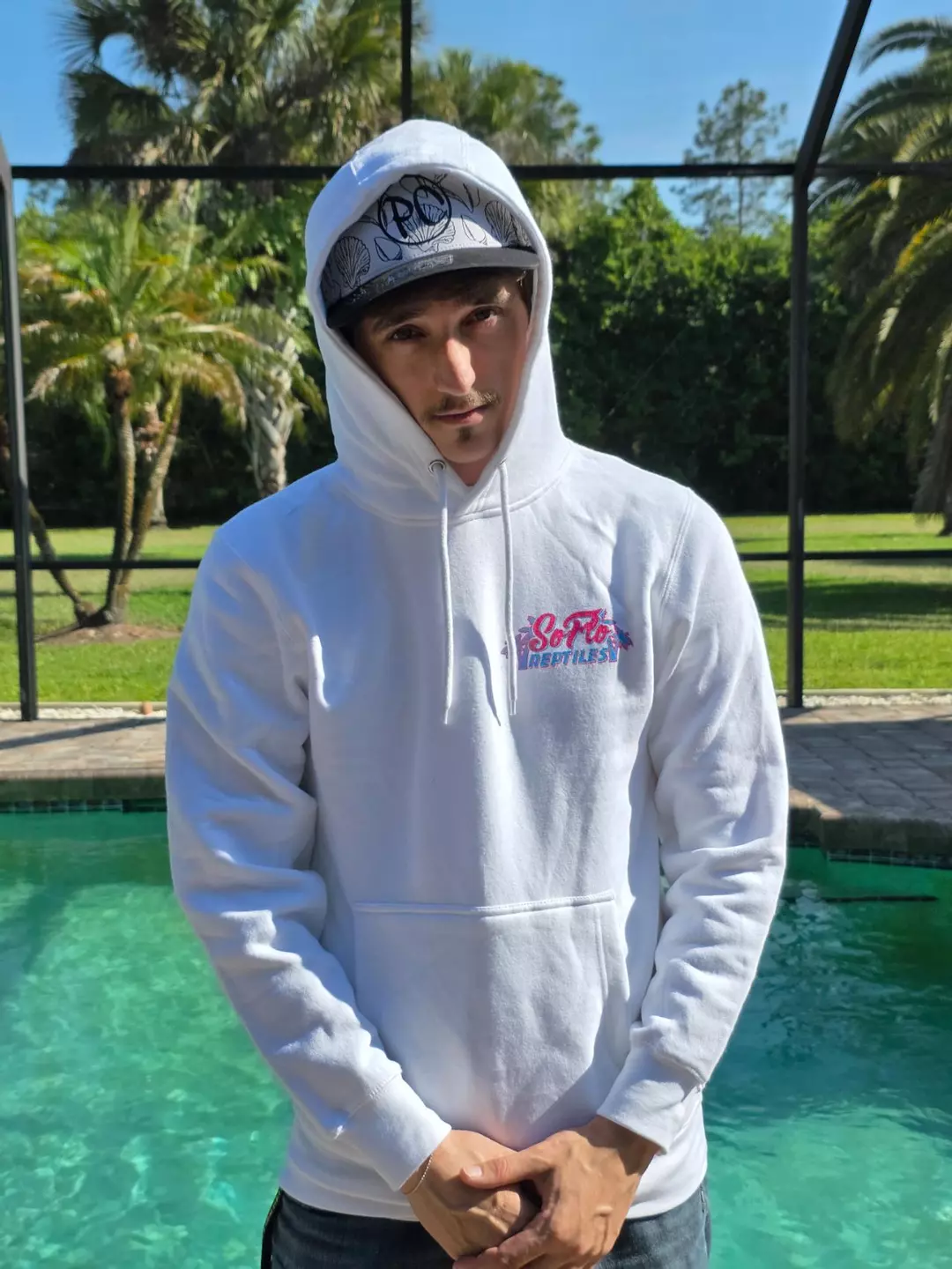 White Hoodie MEDIUM thumbnail