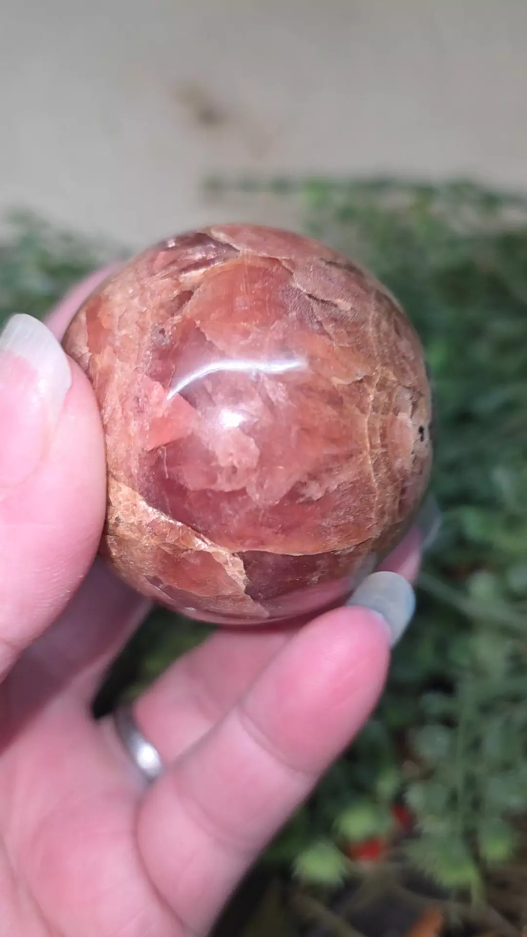 Rhodochrosite Sphere thumbnail