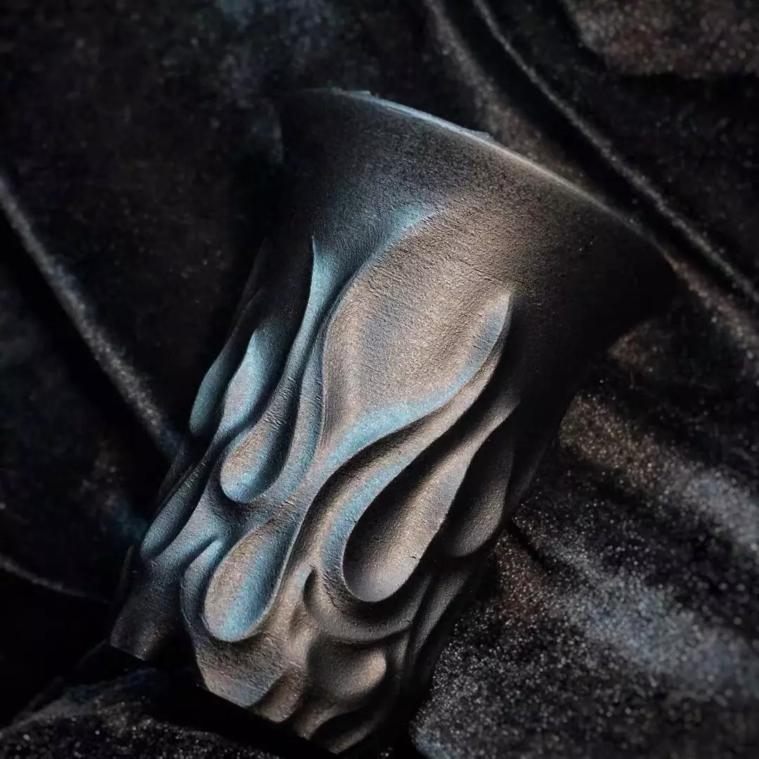 Flame Black Caudex Planter thumbnail