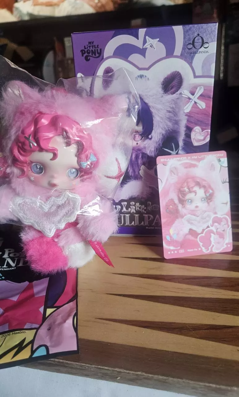 The Pop Mart SKULLPANDA × My Little Pony Series Plush Doll Pendant thumbnail