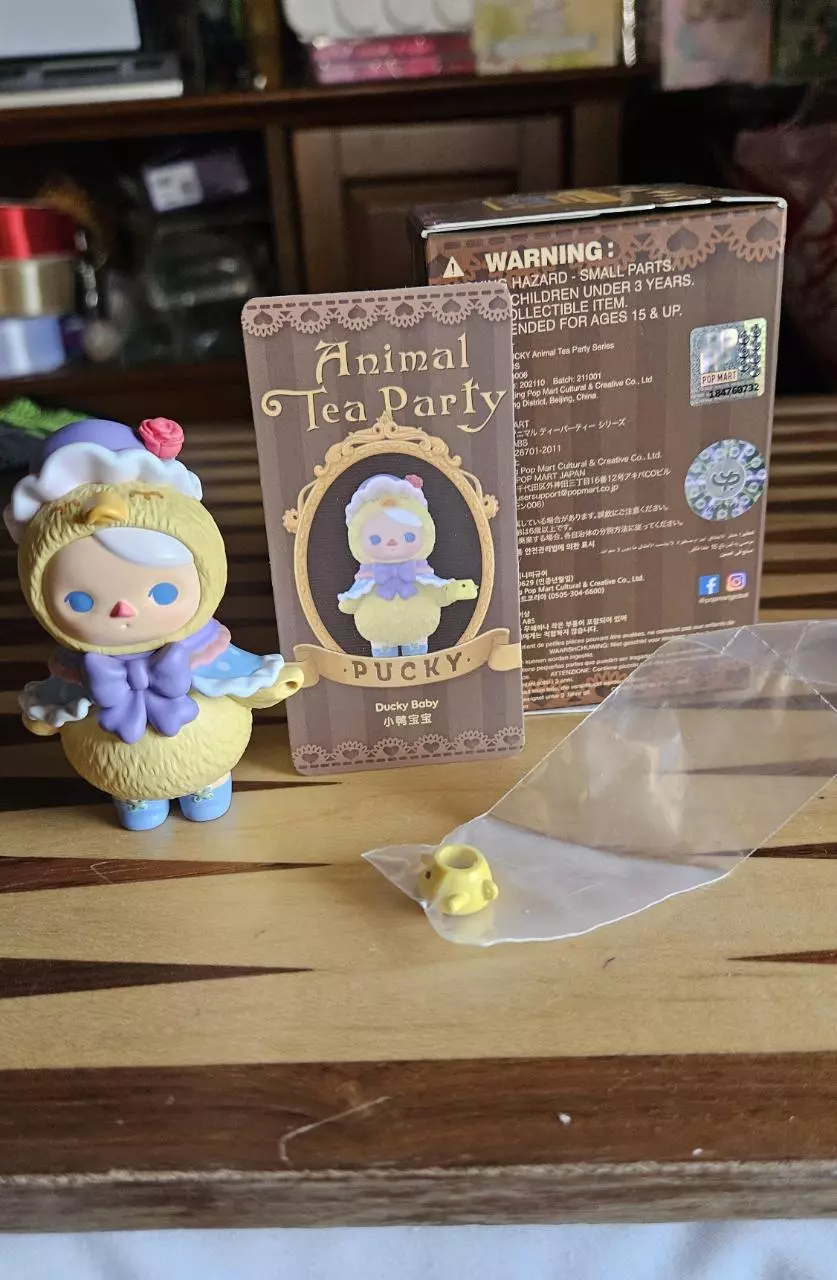 Pop Mart x PUCKY Animal Tea Party Series. thumbnail
