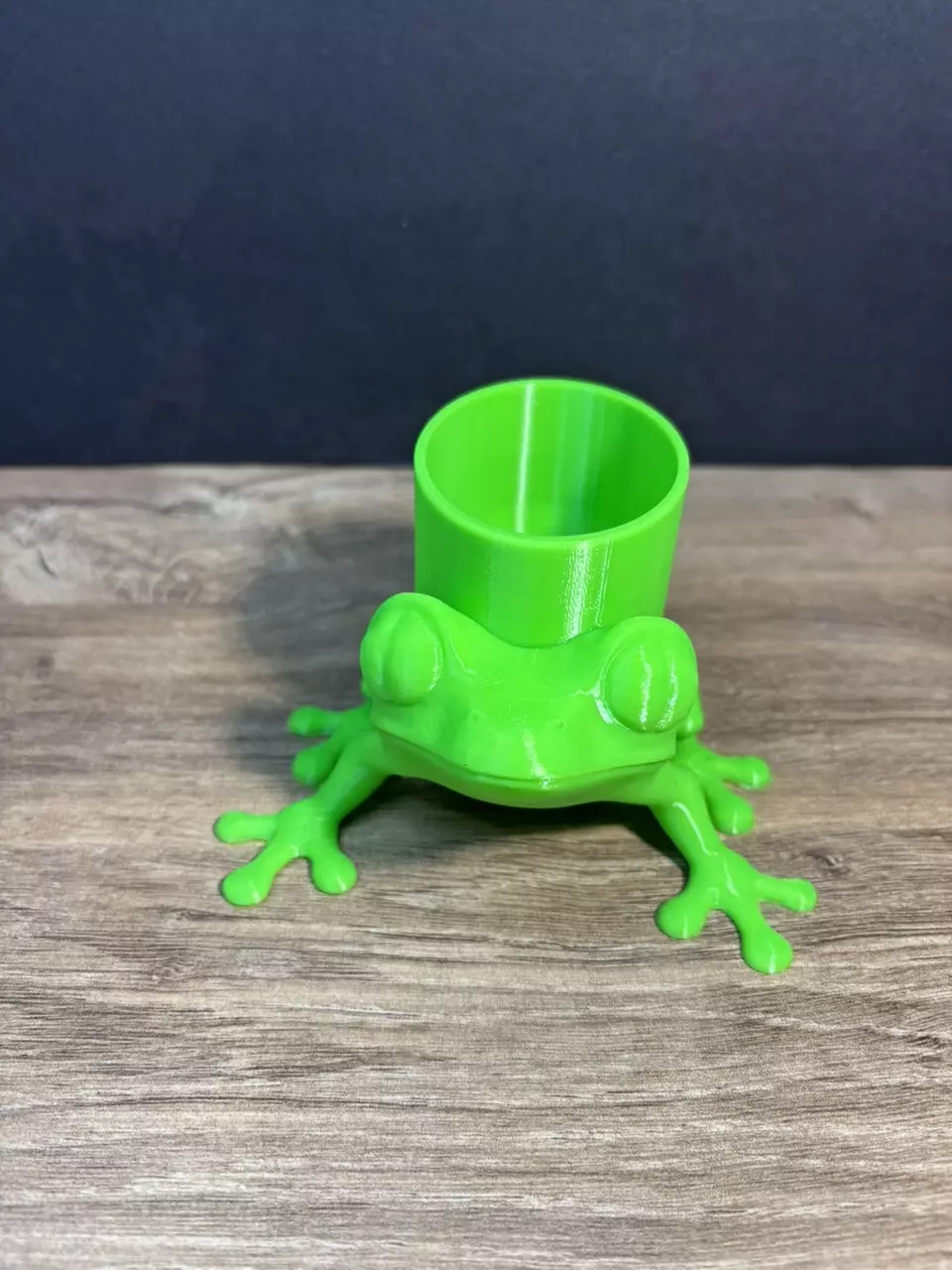 Frog Planter 2” - green thumbnail