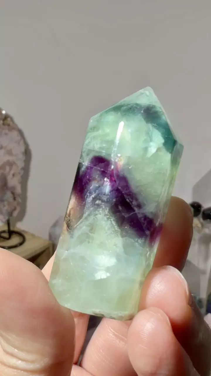 Rainbow Fluorite tower thumbnail