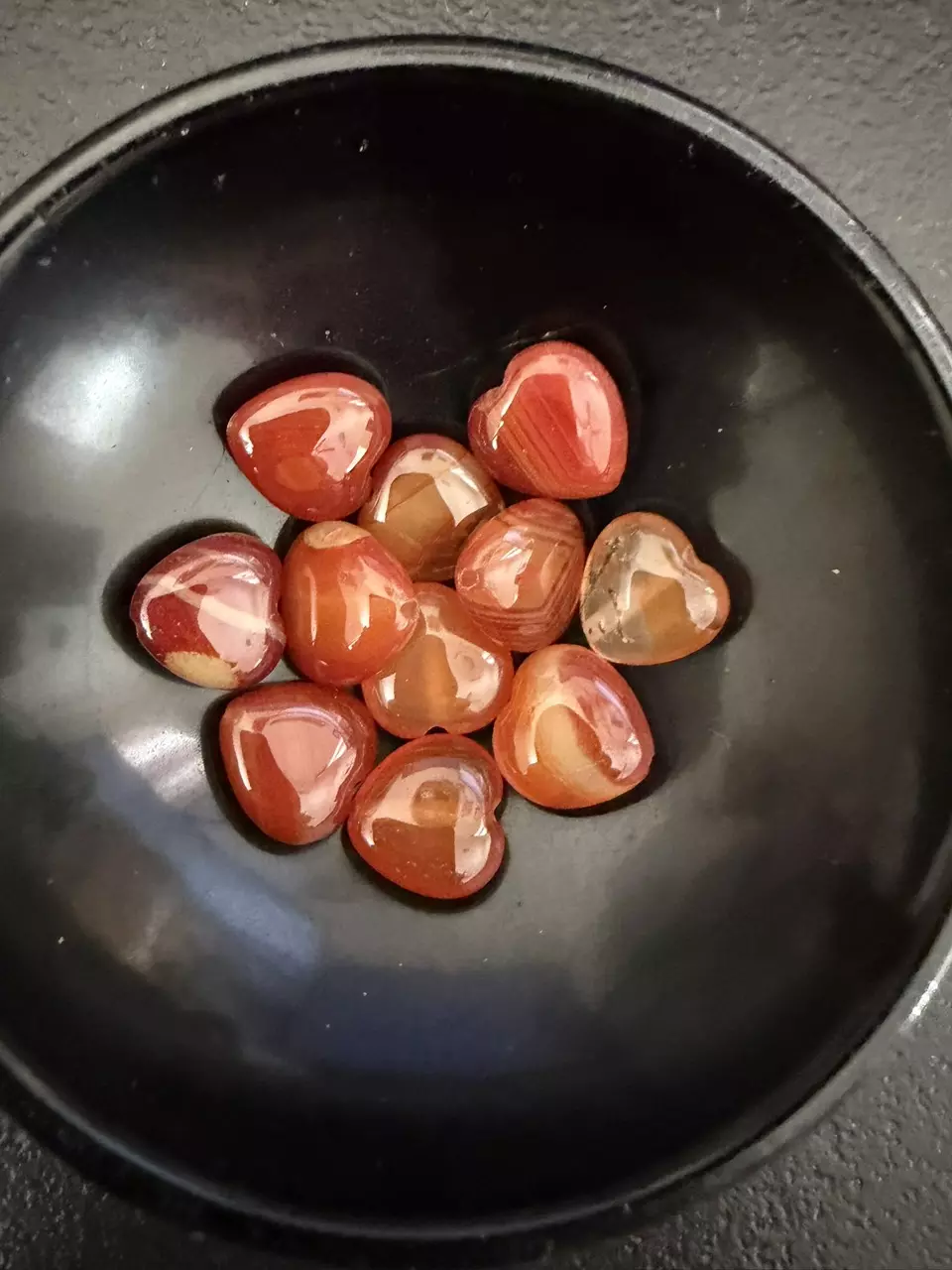 Carnelian Heart Beads 2/$1 thumbnail