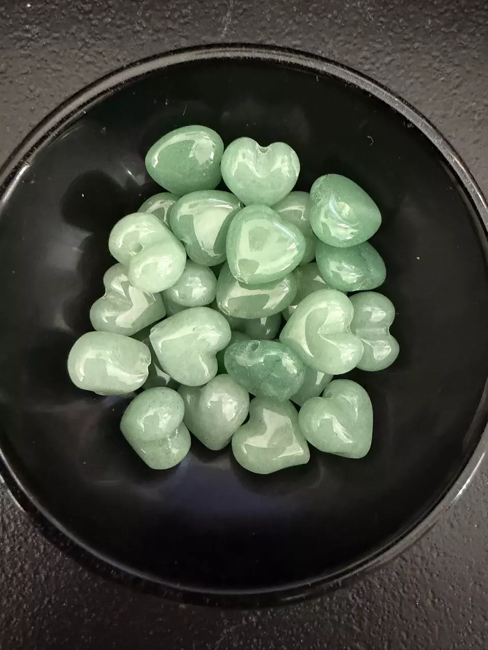 Green Strawberry Heart Beads 2/$1 thumbnail