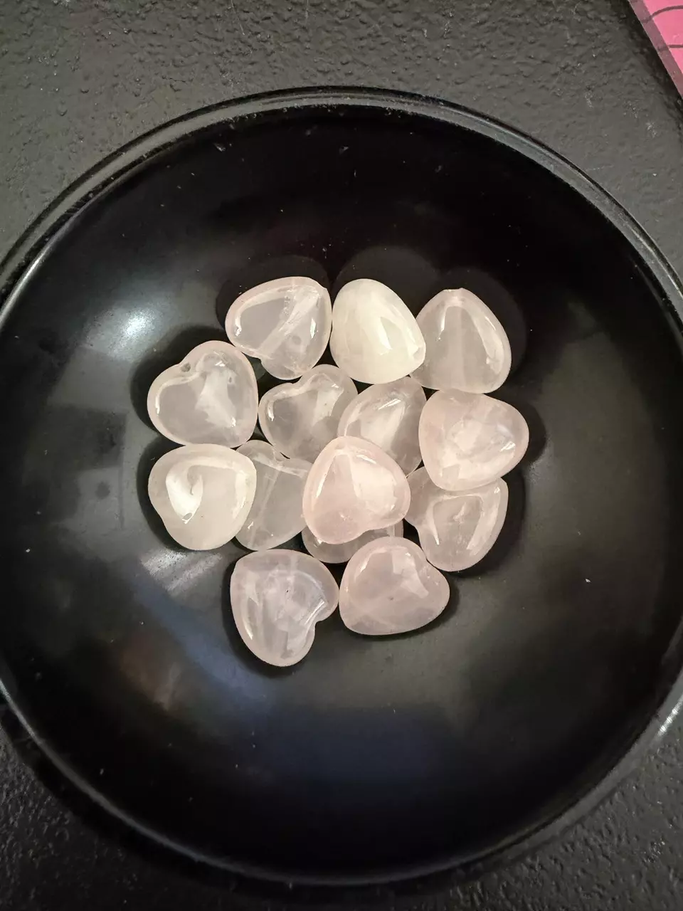 Rose Qtz Heart Beads 2/$1 thumbnail