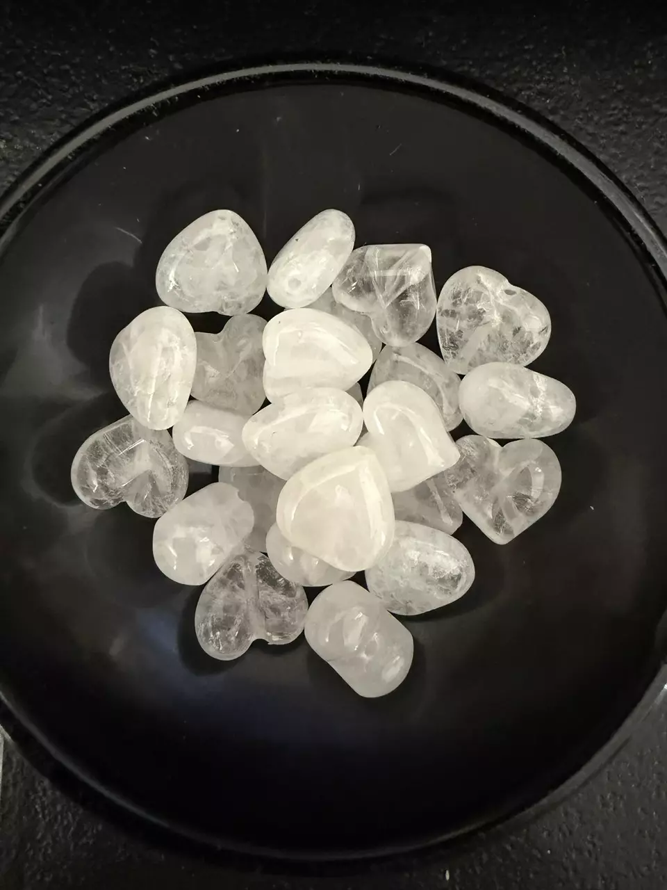 Clear Qtz Heart Beads 2/$1 thumbnail