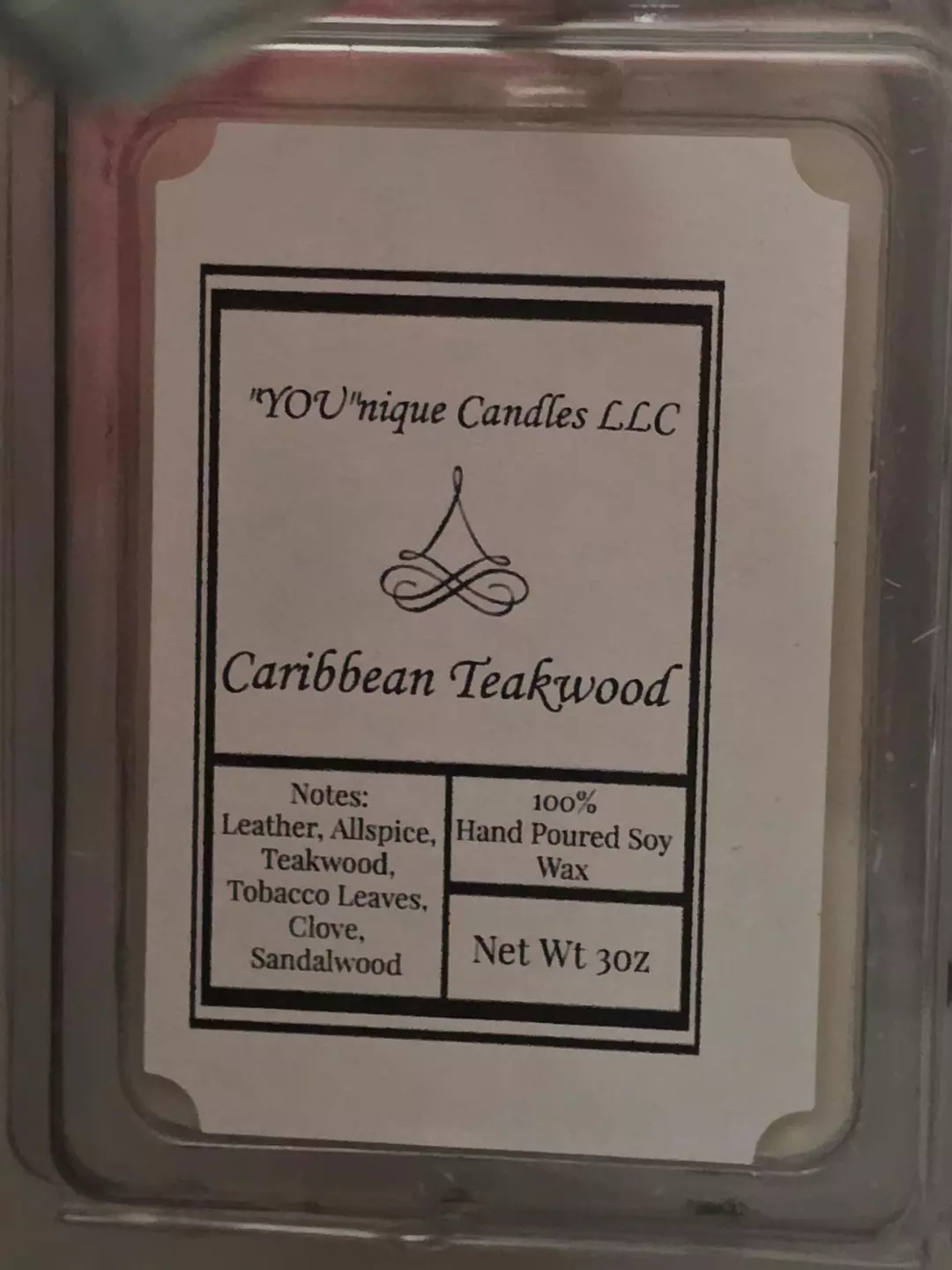 CARIBBEAN TEAKWOOD WAX MELT thumbnail