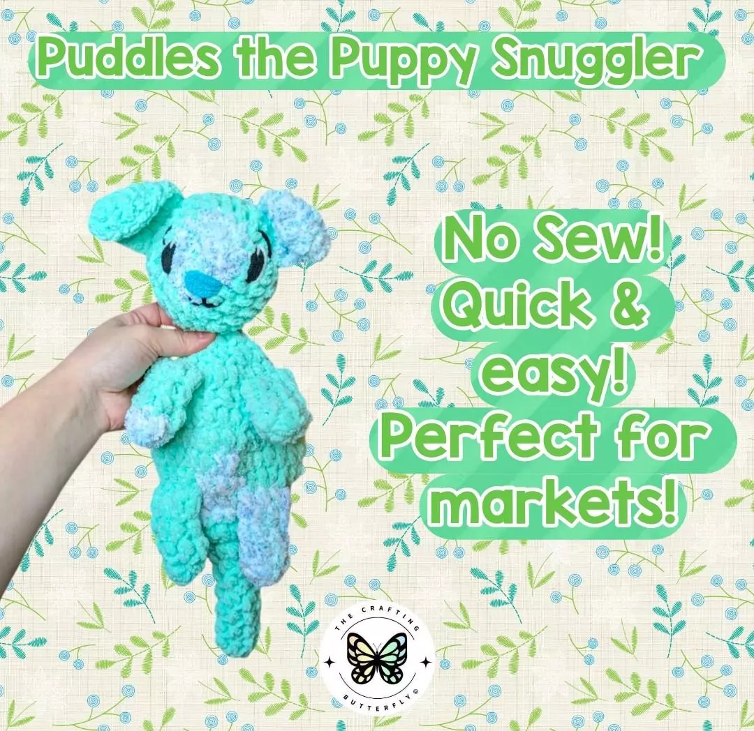 Puddles the Puppy Snuggler PDF Pattern thumbnail