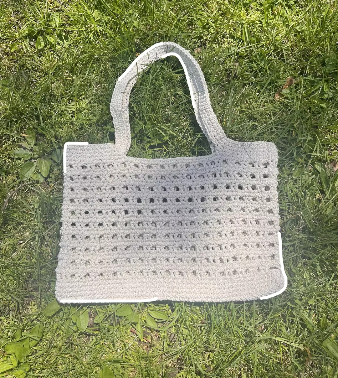 ✨Small Crochet Peyton Shoulder Mesh Bag Sparkly✨ thumbnail