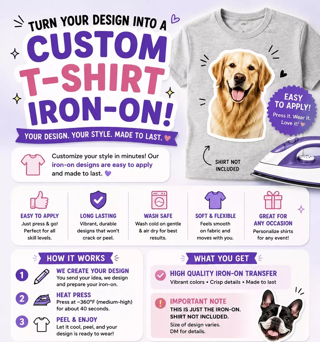 Additional TShirt Iron Ons thumbnail