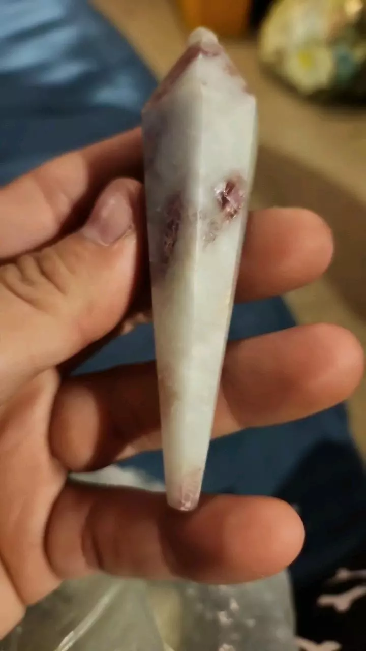 Pink tourmaline wand thumbnail