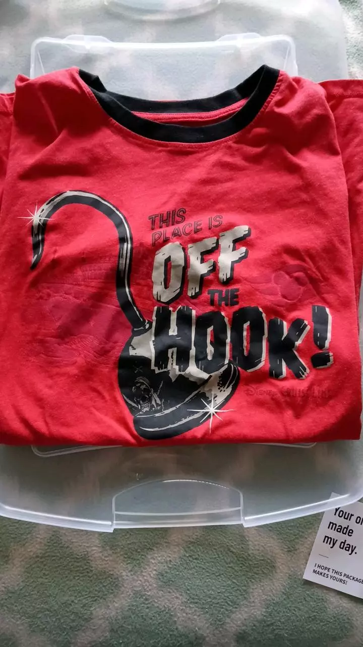 Disney Cruise line hook shirt, 2XL thumbnail