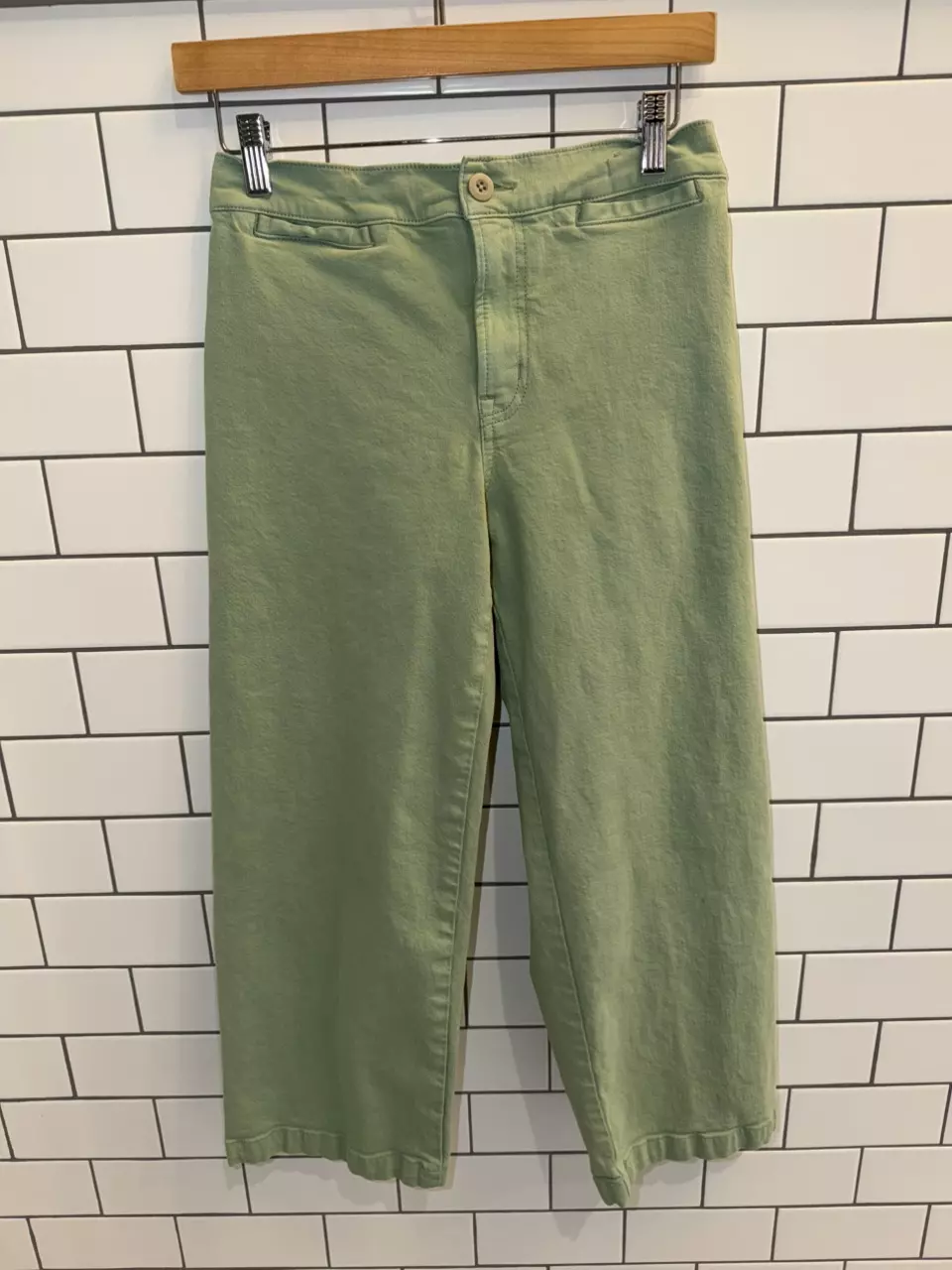 Madewell Emmett Wide-Leg Crop Pants – Size 27 thumbnail