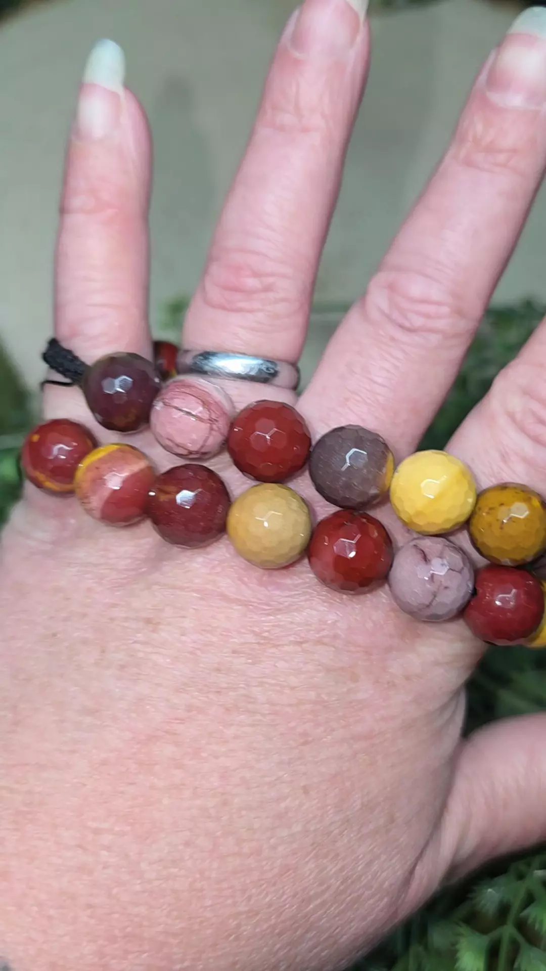 Faceted Mookaite Bracelet thumbnail