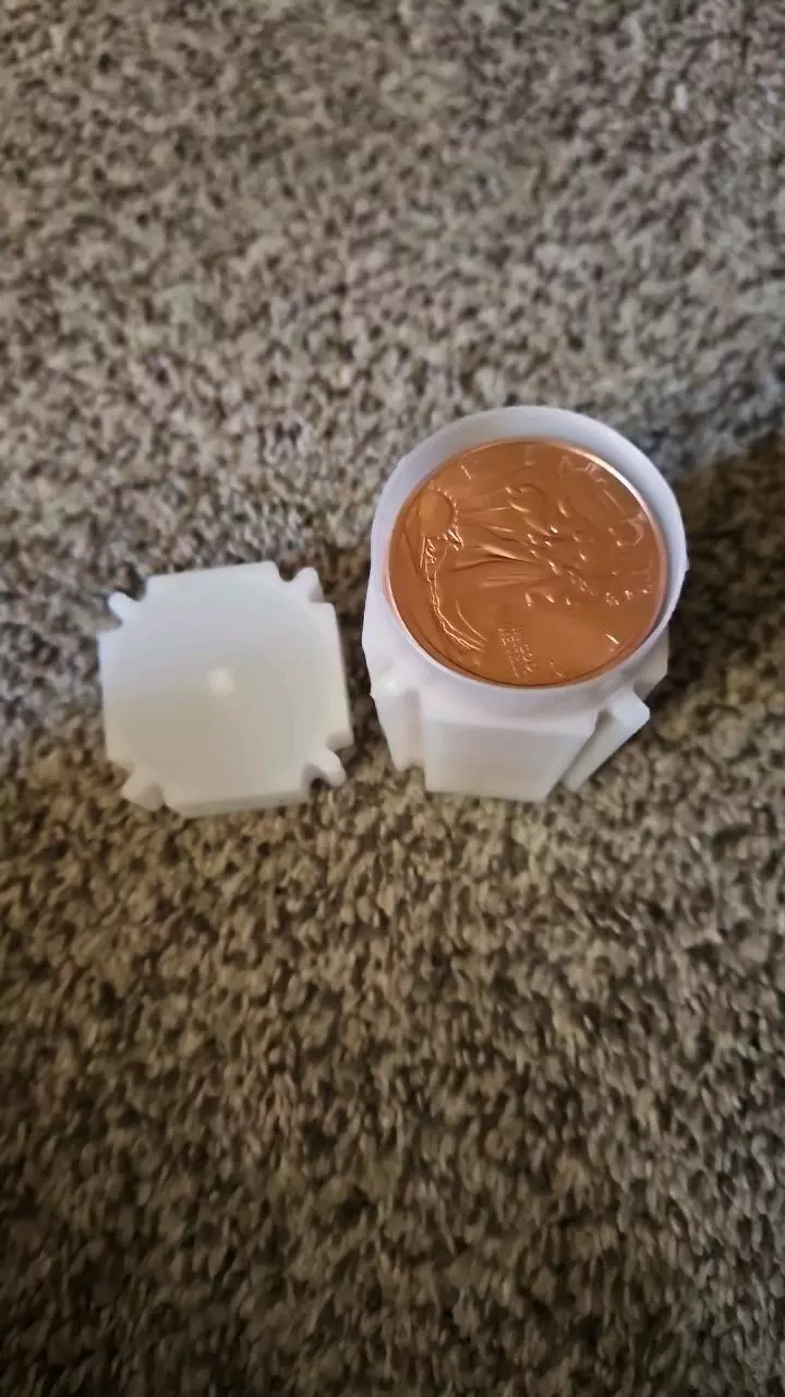 20 1 oz .999 copper rounds "random" thumbnail