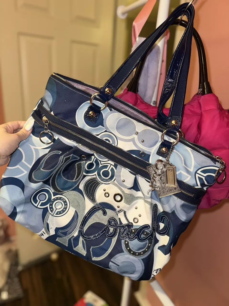 Coach denim poppy thumbnail