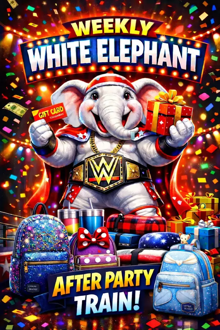 WWE WHITE ELEPHANT