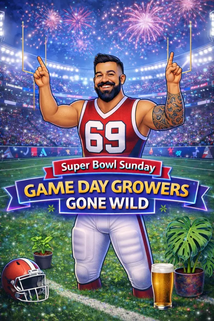 🏈🎉Super Bowl Sunday Growers Gone Wild