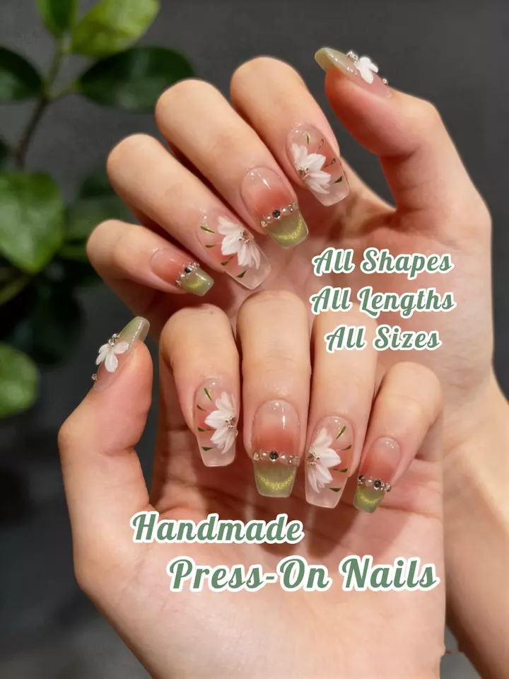 🍀Hi Beauties💚100+ Different HQ Nails for YOU😉Long/Short