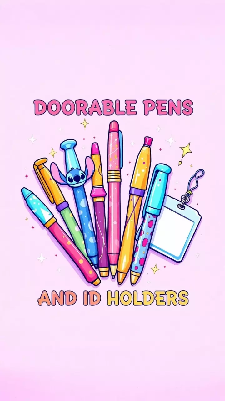 Doorable Pens and Retractable ID Holders!