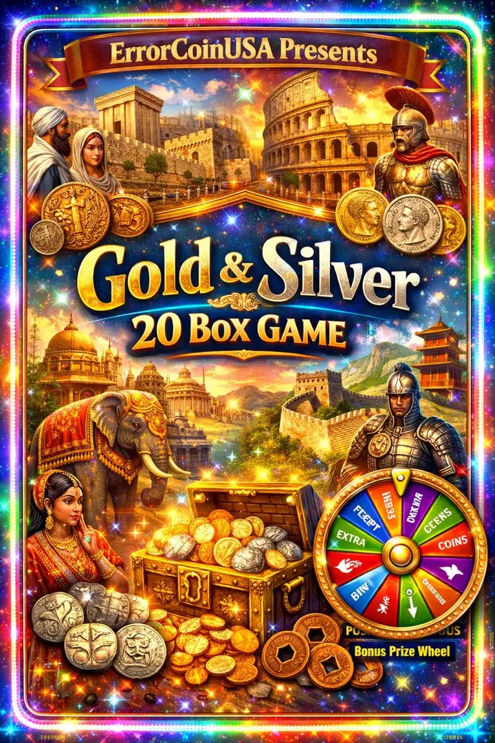 6 Sets +2 New Silver Roman Bonus Coins 😳🔥🍀