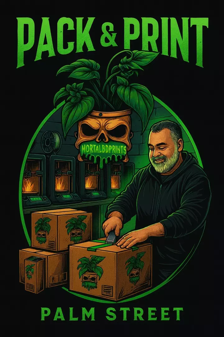 Mortal 3D Prints - print and ship