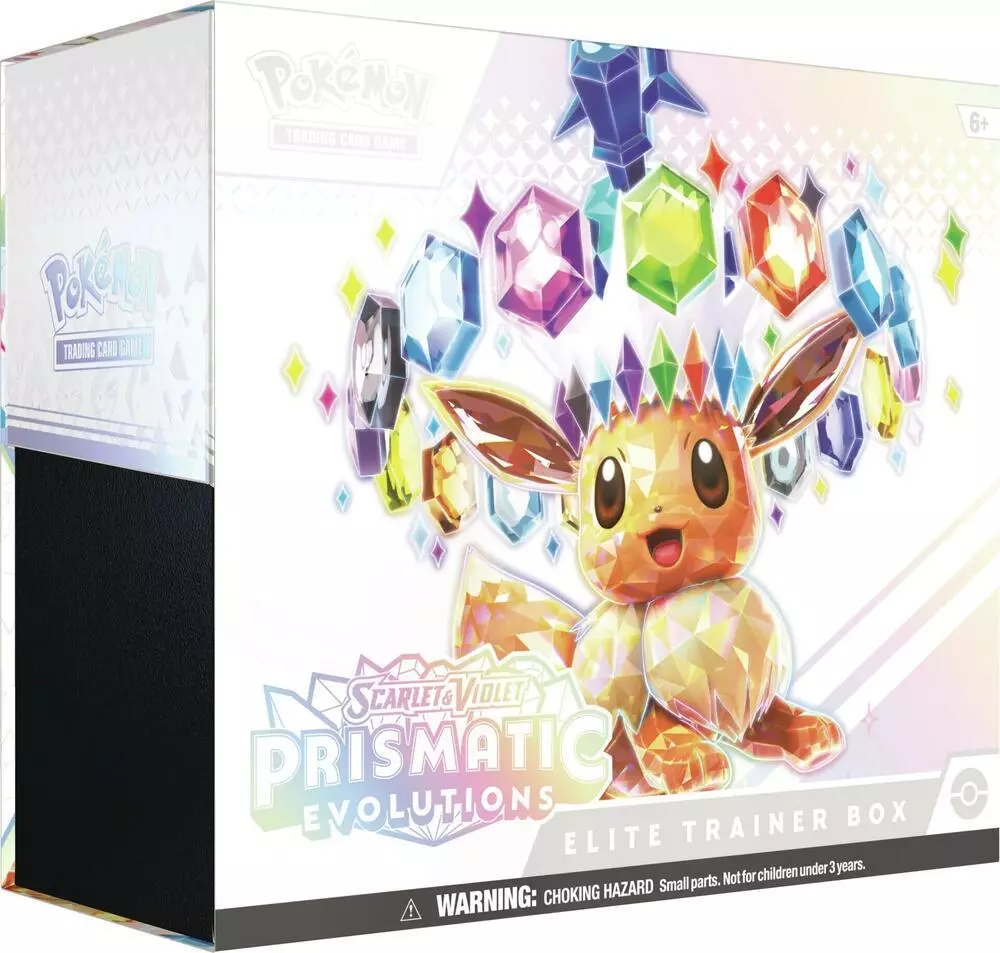 Prismatic Evolutions Elite Trainer Box
Prismatic Evolutions Elite Trainer Box thumbnail