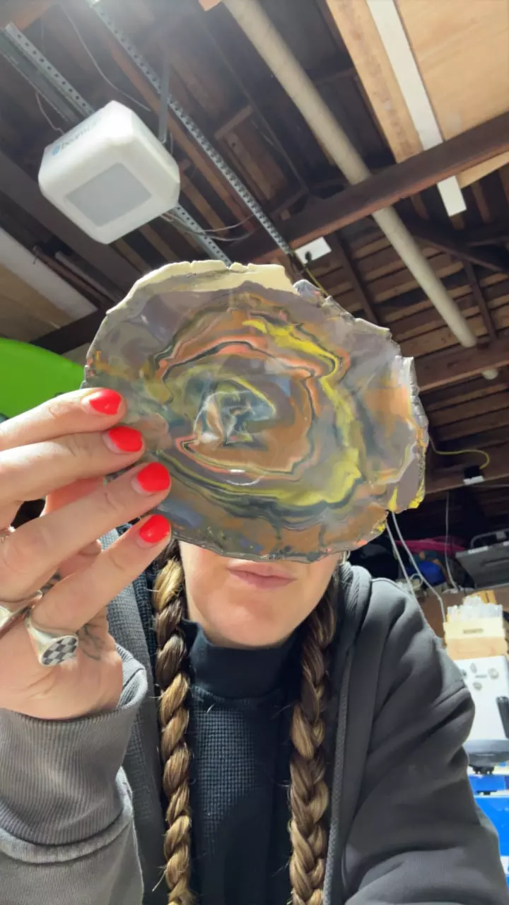 Raw edge bowl thumbnail