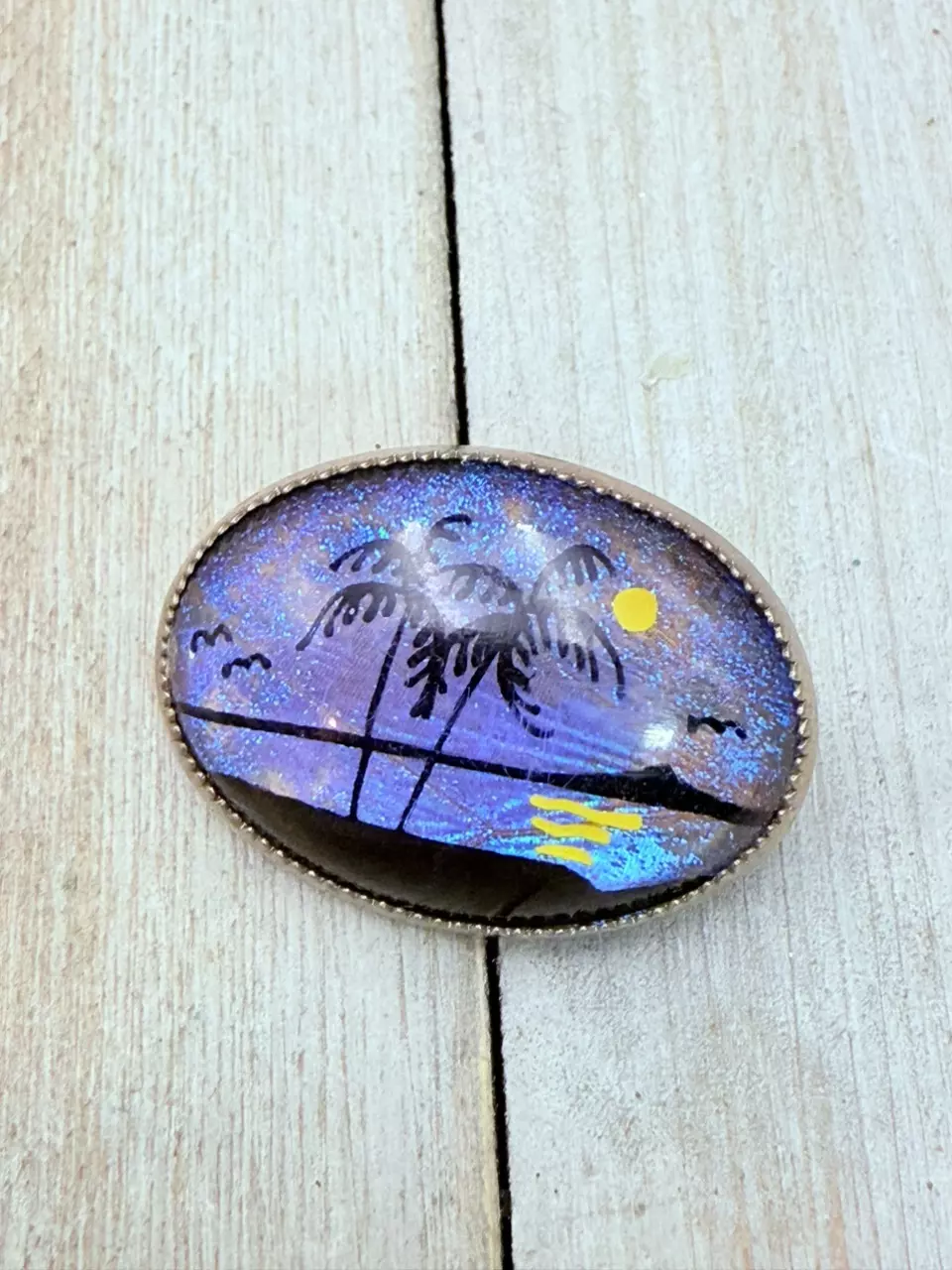 - B45 - Butterfly Wing Brooch 1” thumbnail