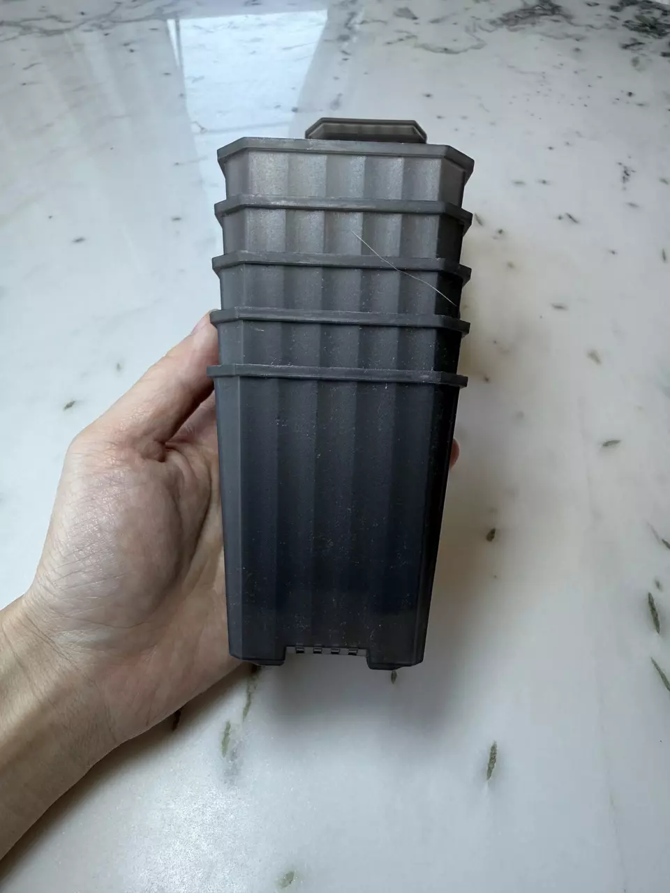 5 pack 2.75” clear pots - grey thumbnail