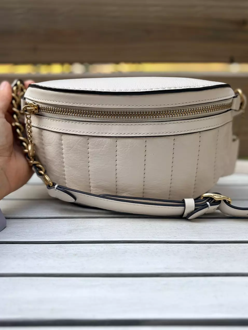 658. Coach Quilted belt/bum bag thumbnail