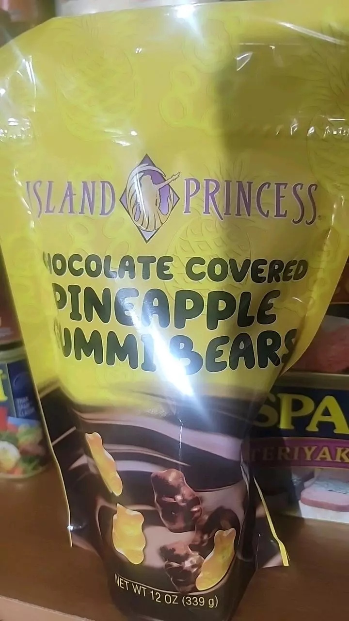 chocolate  covered  pineapple  gummy bear thumbnail