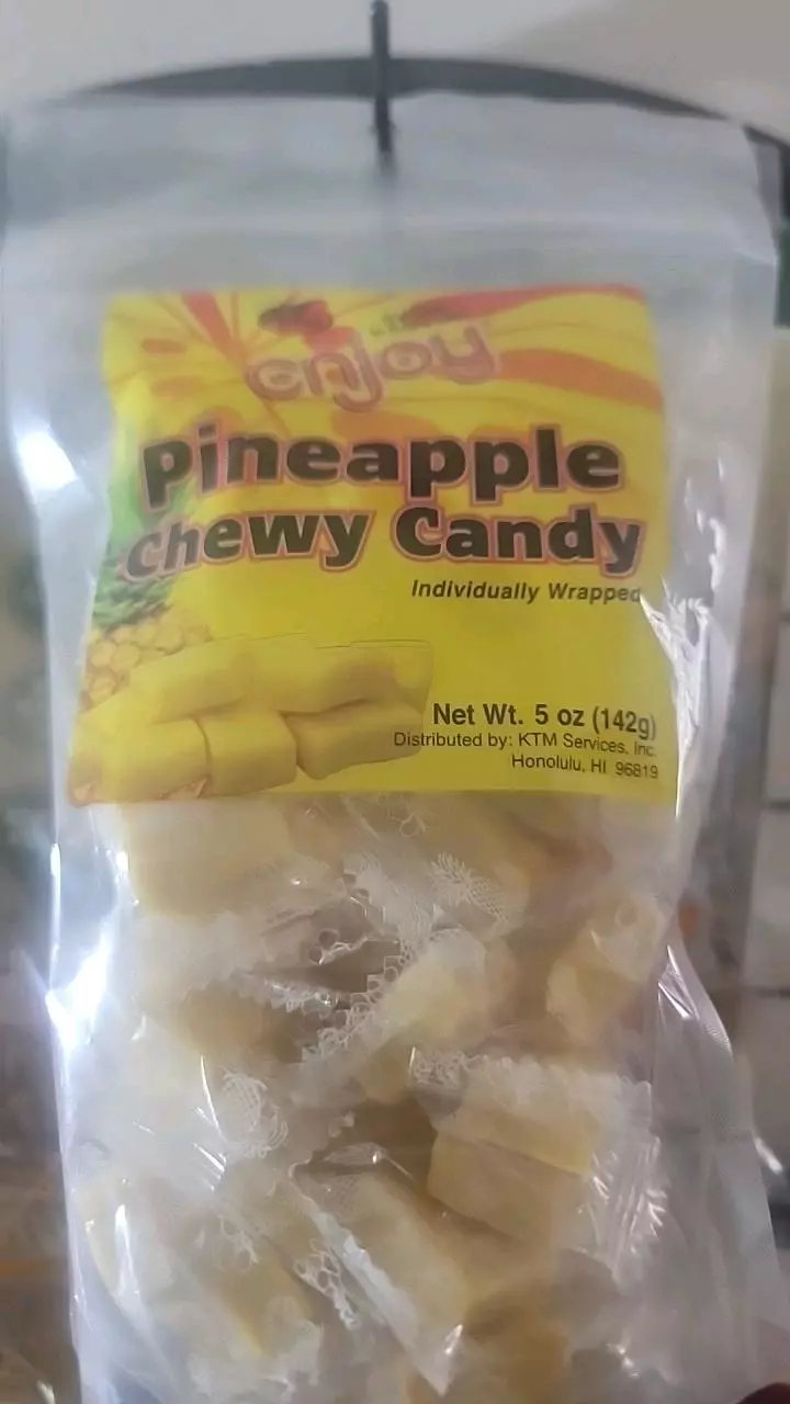 pineapple  chewy candy thumbnail