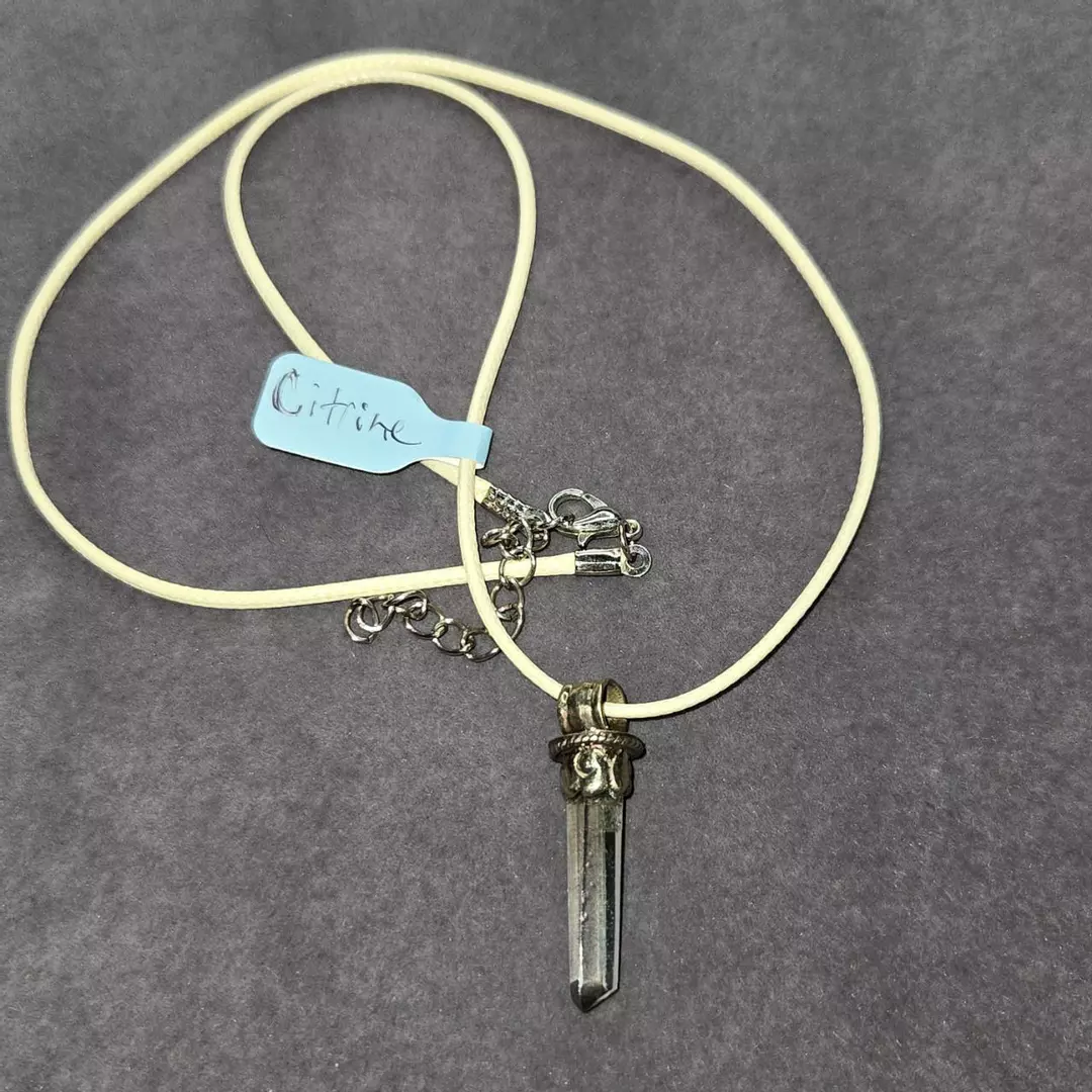 Citrine Point Necklace thumbnail