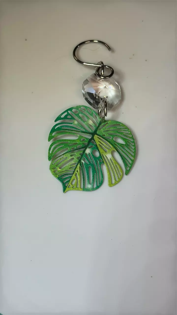 GOG monstera leaf plant charm #1 thumbnail