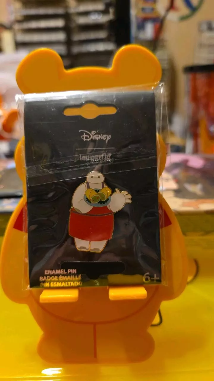 LF Disney Big Hero 6 Baymax Burrito Enamel Pin thumbnail