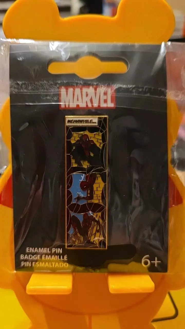 LF Marvel Spider-Man Web Multi-Scene Enamel Pin thumbnail