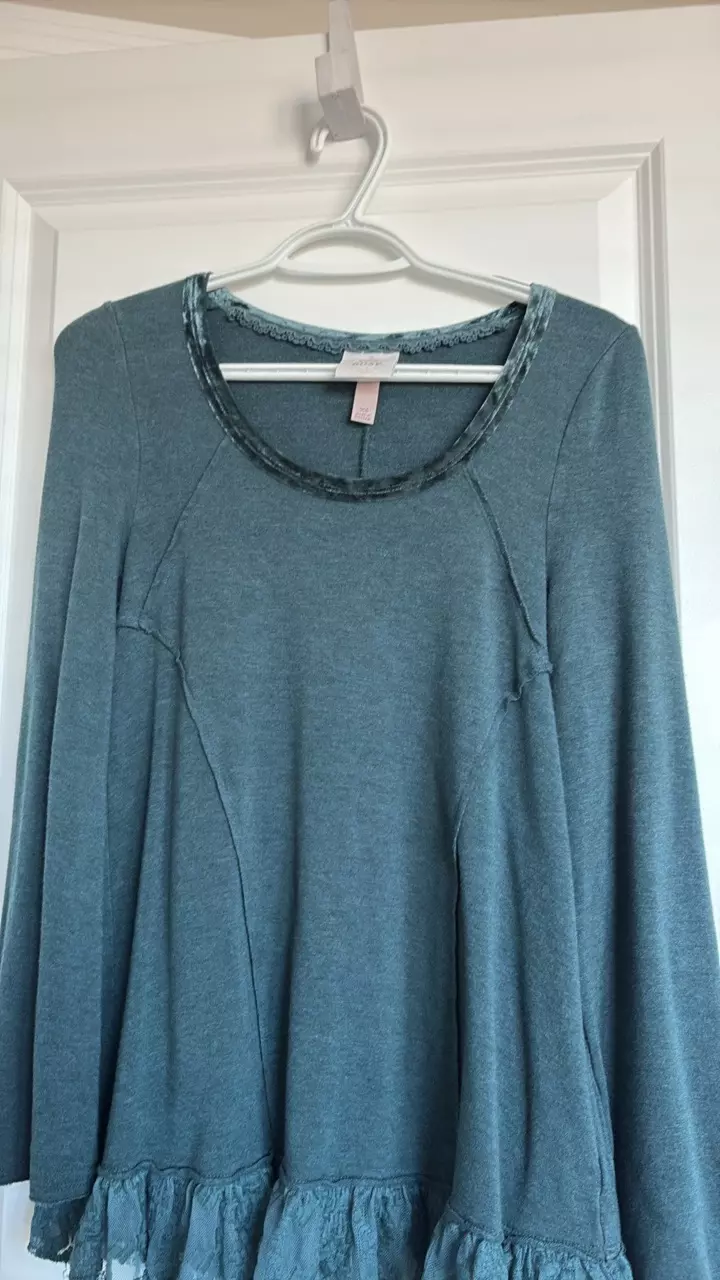 Knox Rose Green Top XS thumbnail