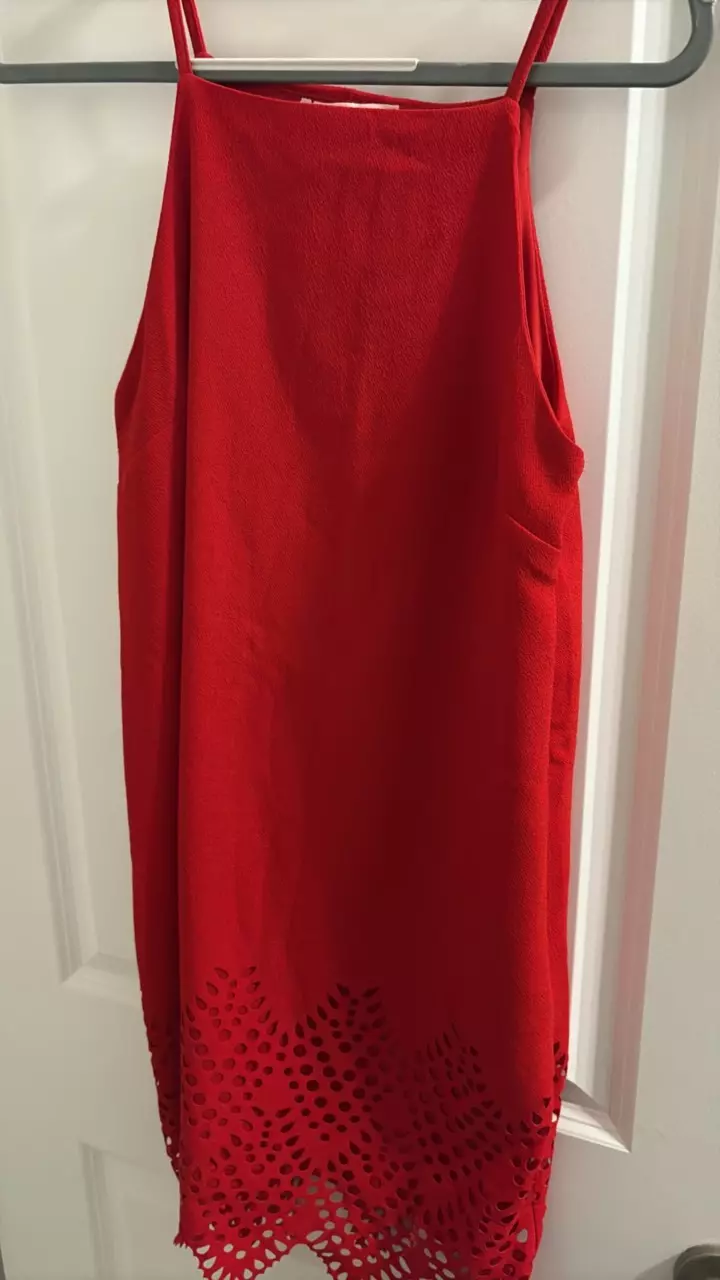 Sans Souci Red Dress Medium thumbnail