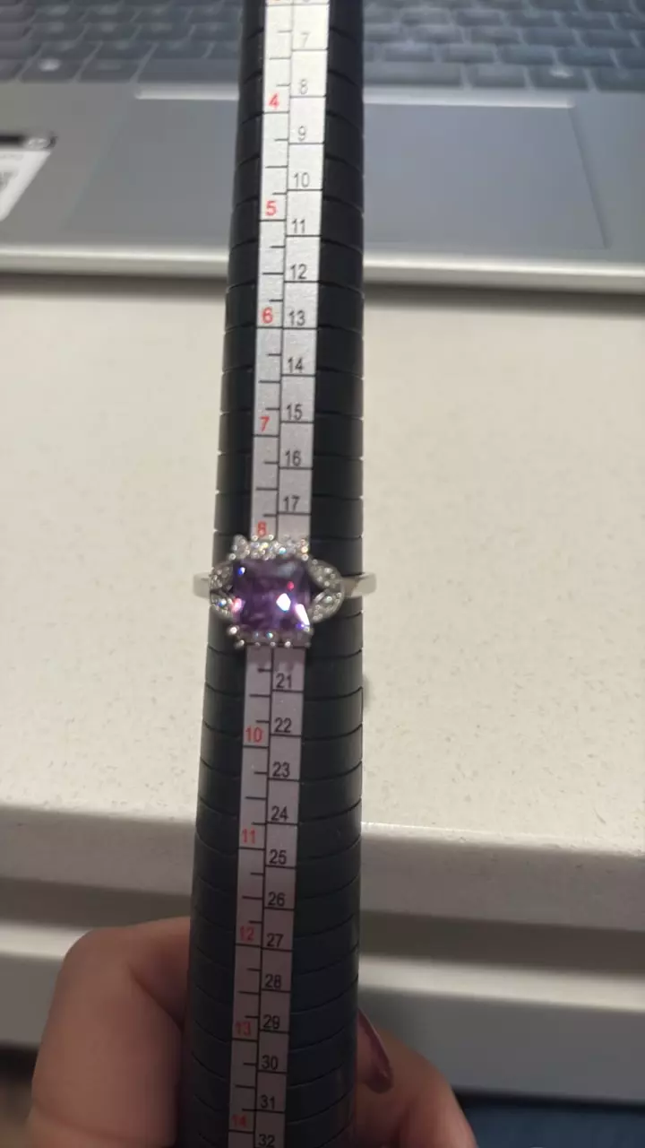 Amethyst With Zircon Accent thumbnail